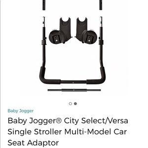 Baby Jogger car seat adapter